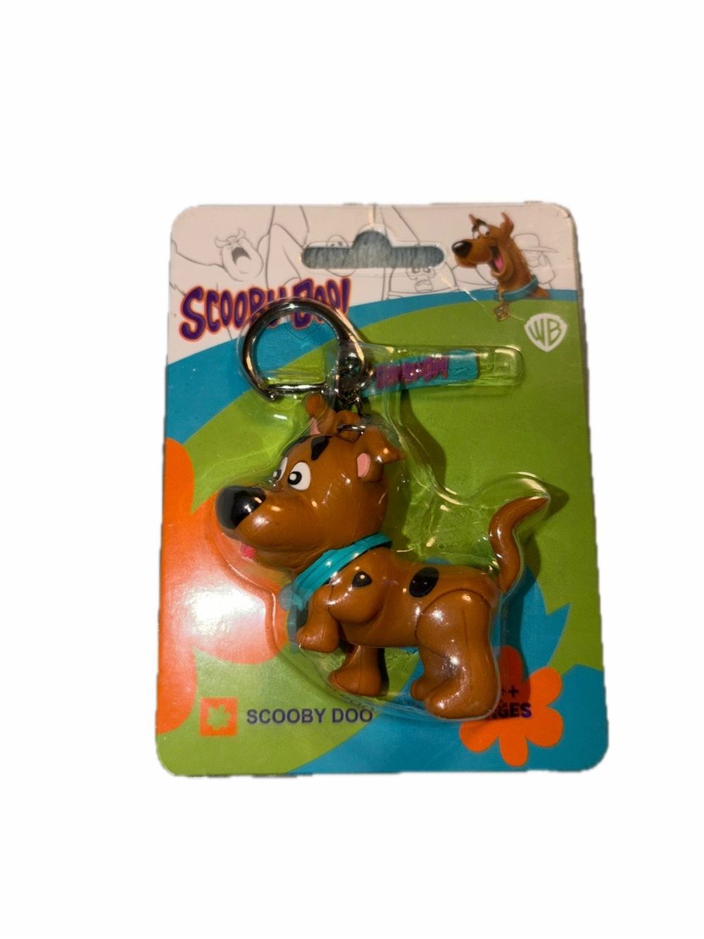 Scooby-Doo Brown Character Key Holder/Bag Charm with Blue Collar
